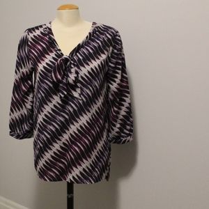Le Chateau purple blouse